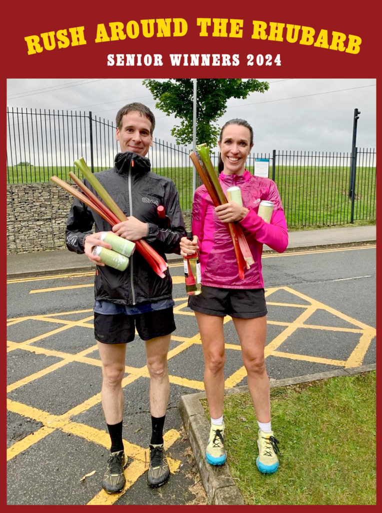 Winners of the 2024 Rush Around the Rhubarb Race